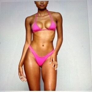 Skims Swim Micro Tanga Bikini Bottoms